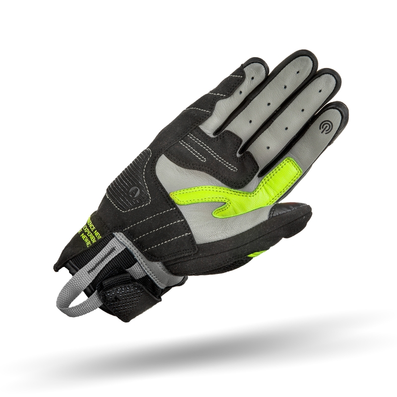 Guantes de moto Shima X-Breeze 2 negro-amarillo fluo