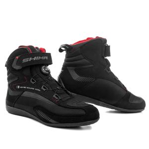 Botas de moto Shima Exo Vented Negro-Gris-Rojo