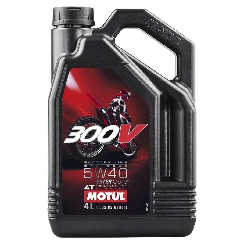 Motul 300V 4T FL Off Road 5W40 4L liquidación