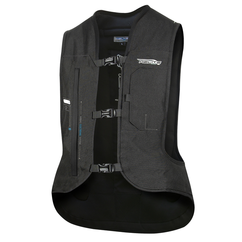 Chaleco airbag electrónico HELITE e-Turtle negro
