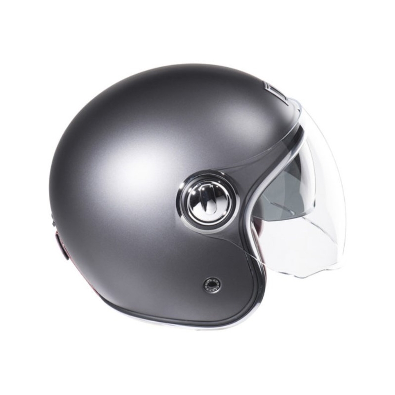 Casco abierto NOX PREMIUM Heritage plata mate