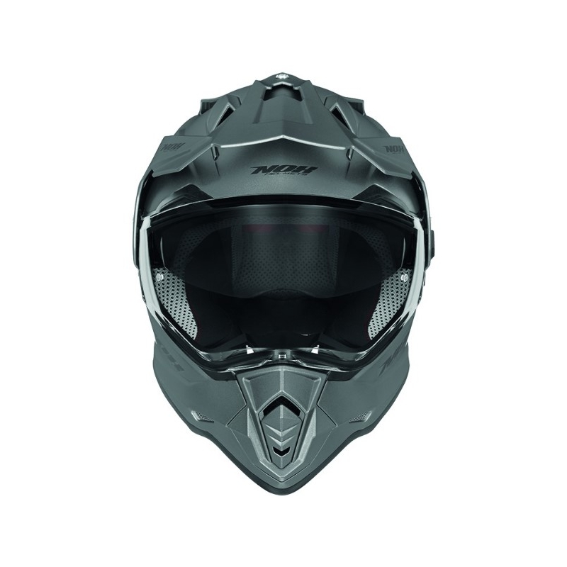 Casco de enduro NOX N312 plata