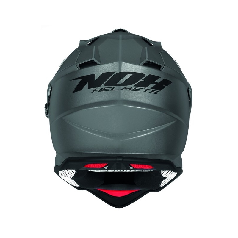 Casco de enduro NOX N312 plata