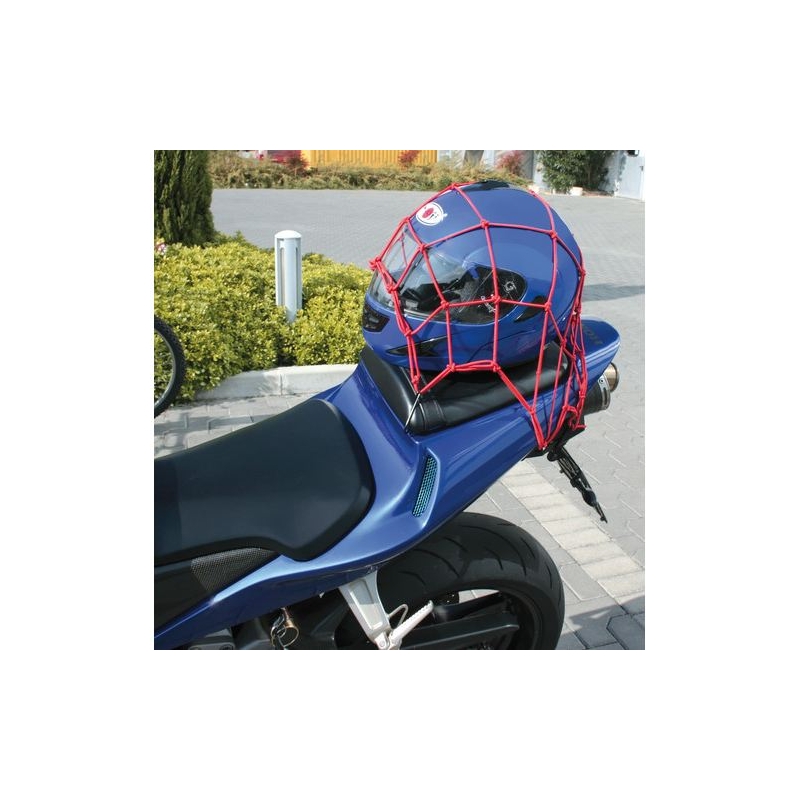 Red para moto - Spider - rojo