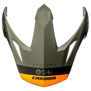 Casco Cassida Tour 1.1 Spectre visera negro-gris-verde-naranja fluo