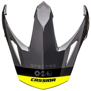 Casco Cassida Tour 1.1 Spectre visera negro-gris-amarillo fluo