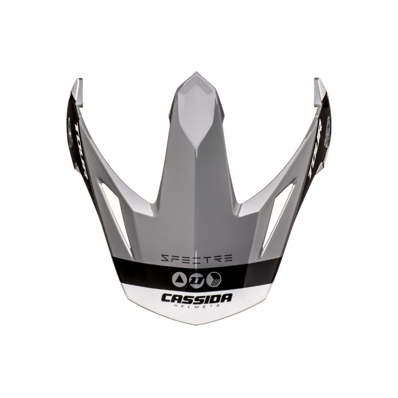 Casco Cassida Tour 1.1 Spectre visera negro-gris-blanco