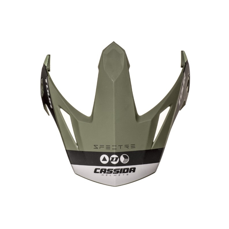 Casco Cassida Tour 1.1 Spectre visera negro-gris-verde