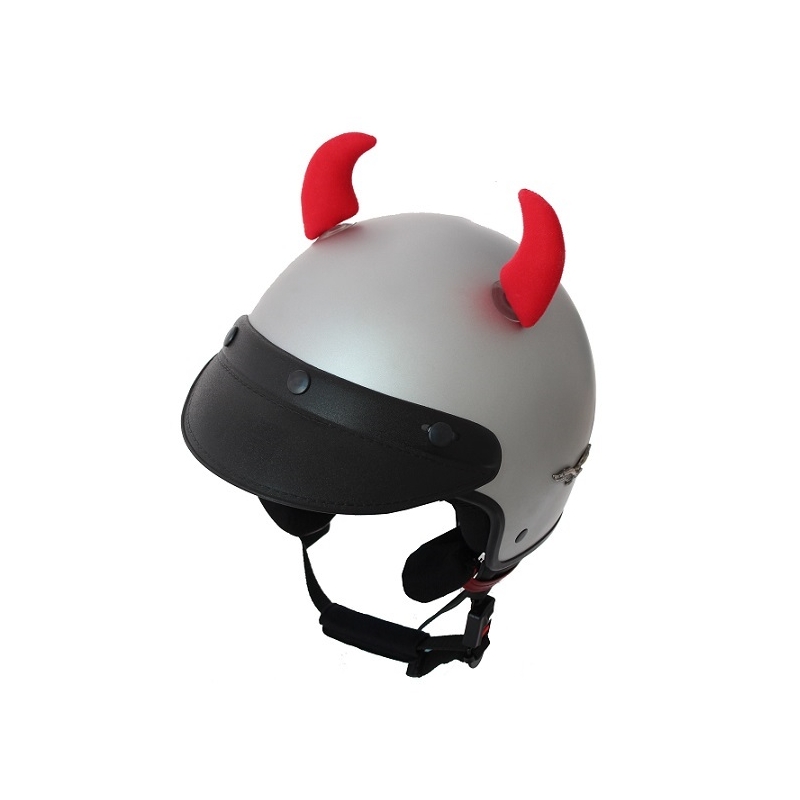 Casco orejas Tijeras rojo