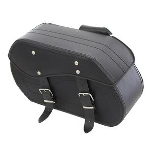 Alforjas de cuero para moto Chopper RSA-12A