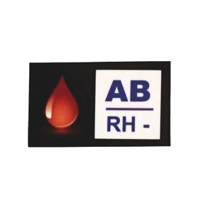 Grupo sanguíneo AB RH-