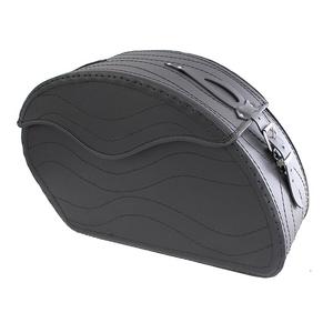 Alforjas de cuero para moto Chopper RSA-15A