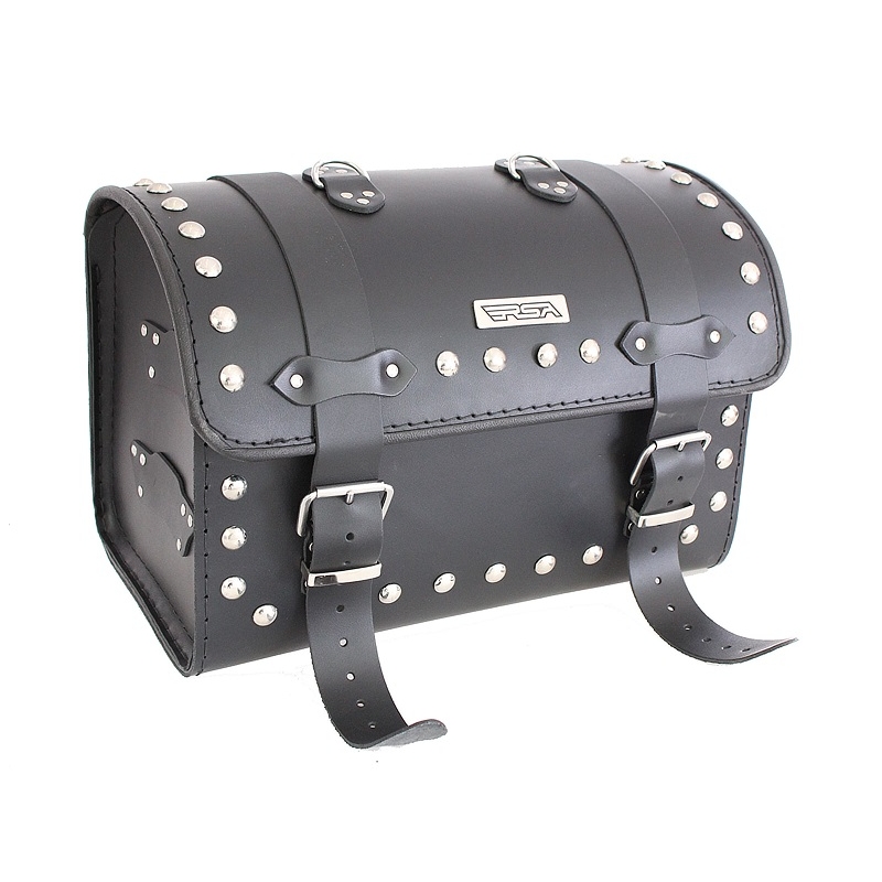 Maletín de cuero para moto Chopper RSA-1B