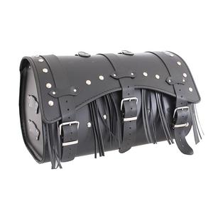 Maletín de cuero para moto Chopper RSA-9C - longitud 48