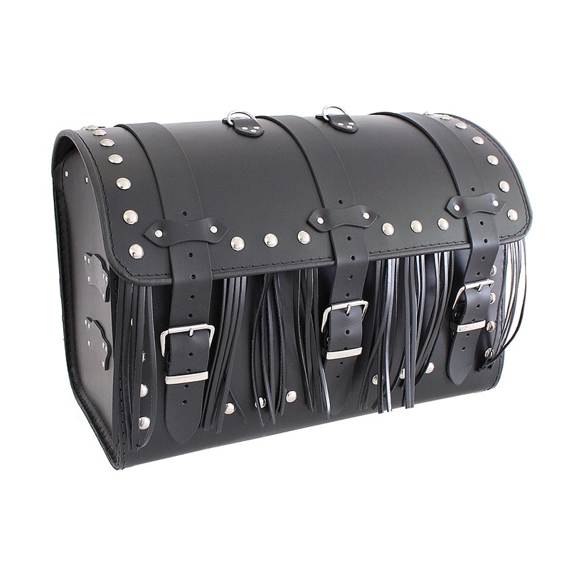 Maletín de cuero para moto Chopper RSA-7C