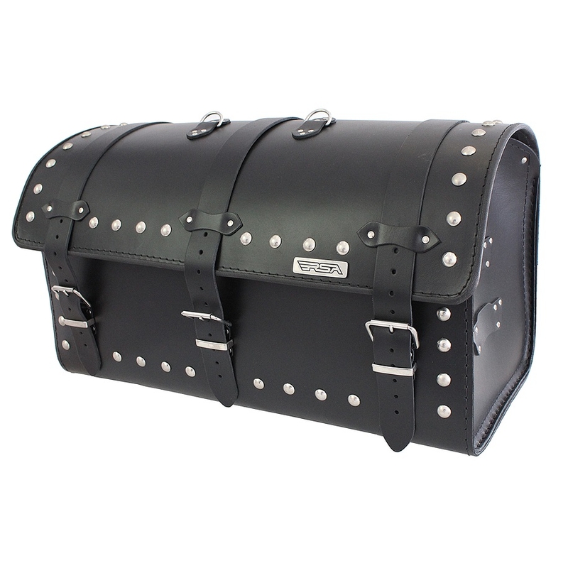 Maletín de cuero para moto Chopper RSA-8B