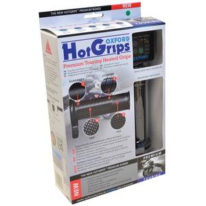 Puños calefactables Oxford Hotgrips Premium Touring para moto
