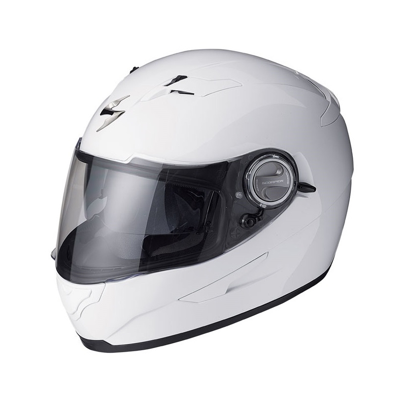Integrální přilba na motorku Scorpion EXO-500 bílá výprodej