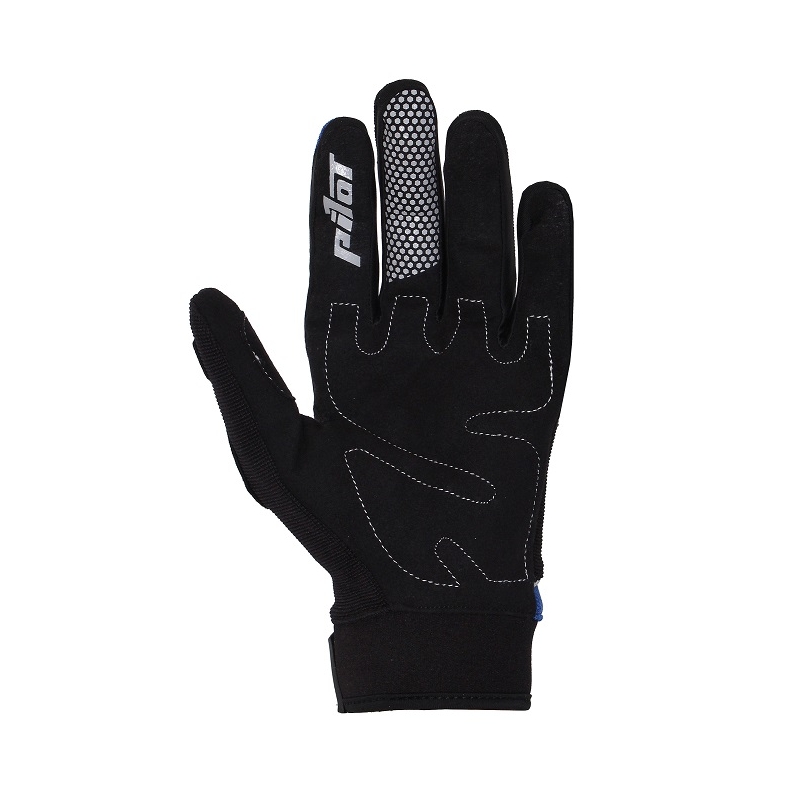 Guantes de moto MX Pilot negro/azul